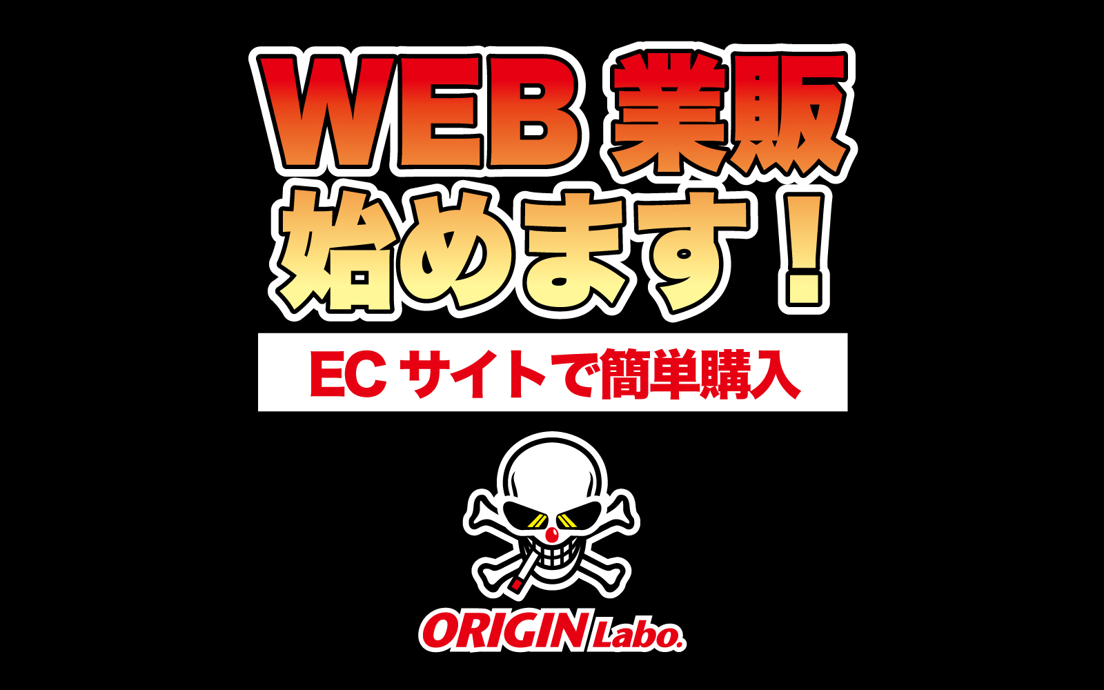 WEB業販がスタートしました！